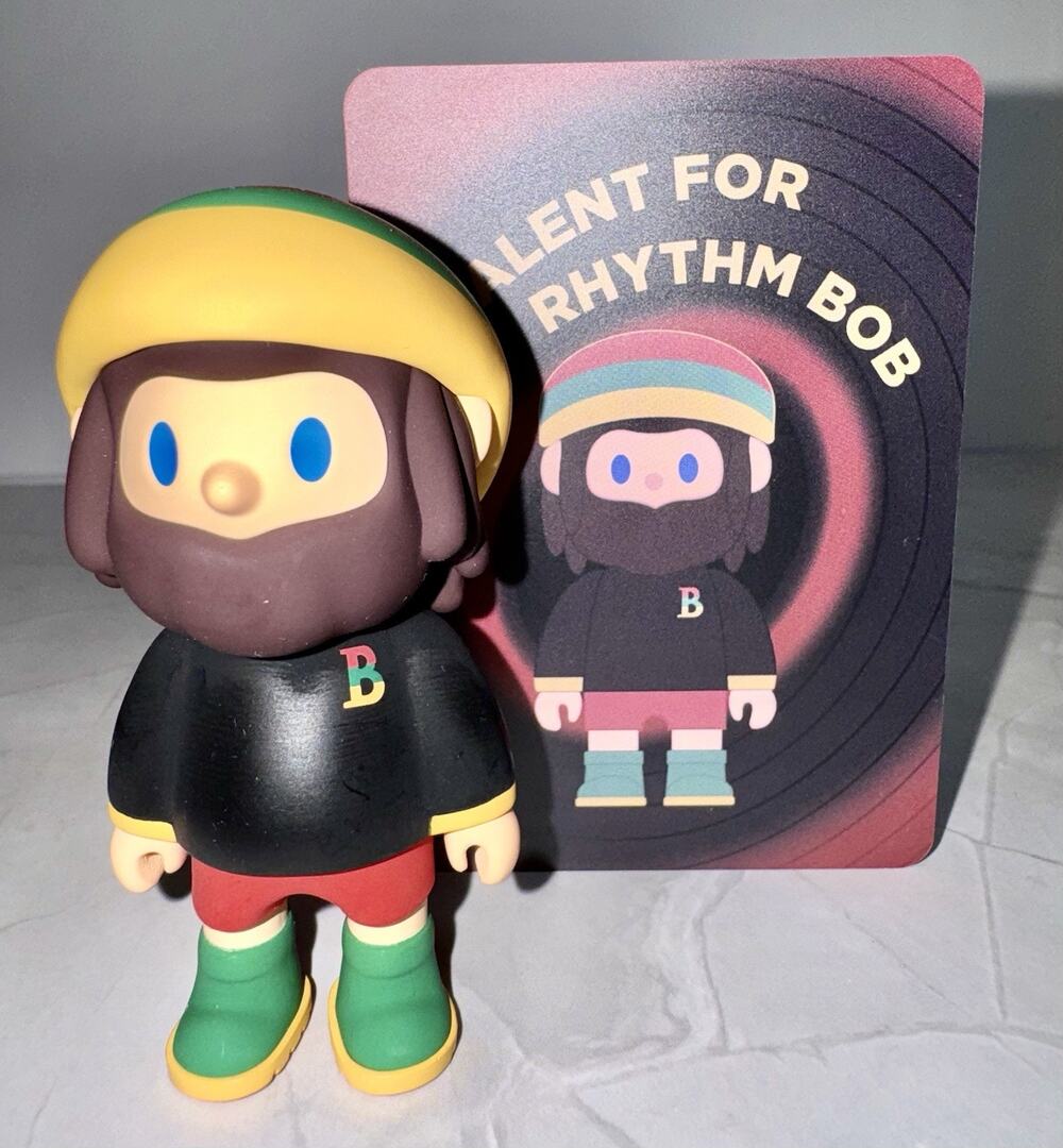 F.UN x FARMER BOB Retro Replay Confirmed Talent for Rhythm Vinyl Figure Reggae
